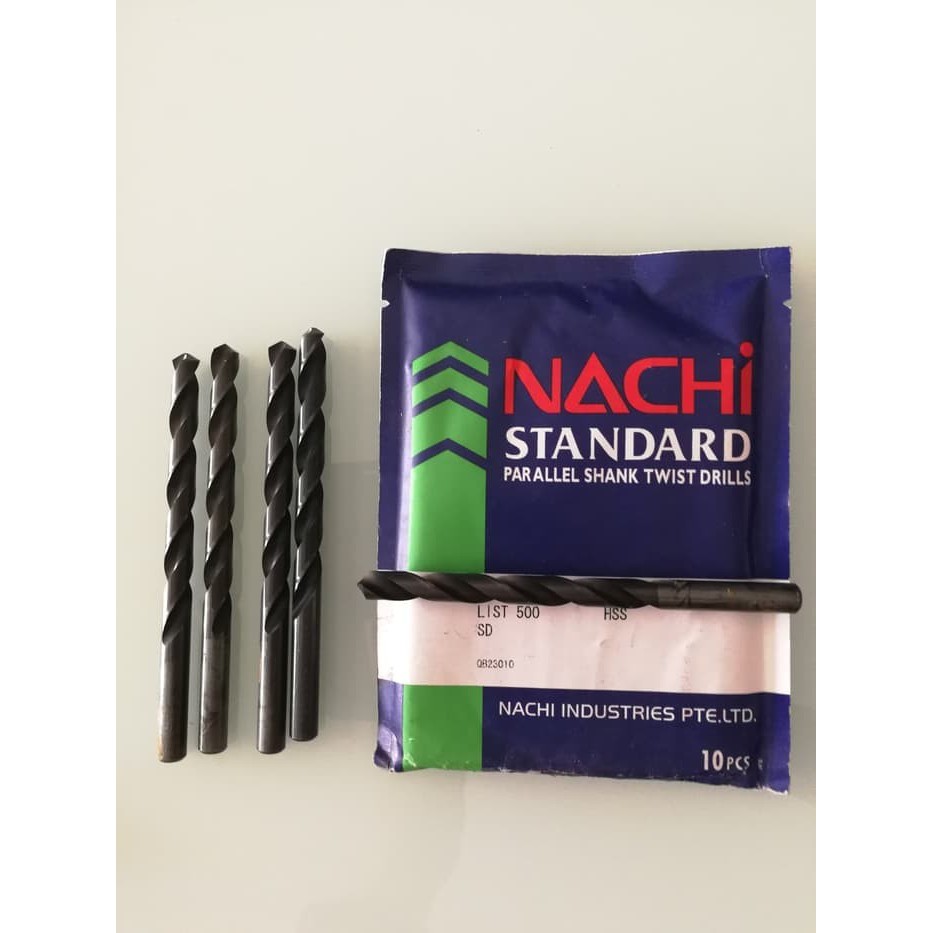MATA BOR 6mm NACHI /Nachi Mata Bor Besi Hss Nachi Sd Nachi Straight Drill 6Mm 6Mm