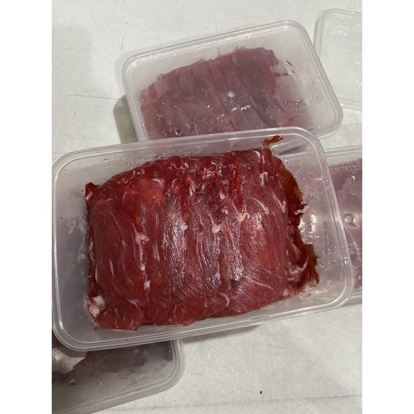 

Slice beef tanpa lemak 500gr