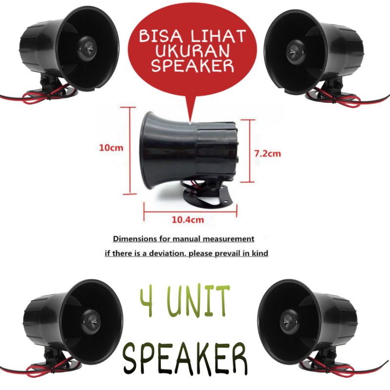 4 Speaker Panggilan , Mic Meja , Amplifier Bluetooth , Buat Di Cafe , Sekolahan , Kantoran...!!!