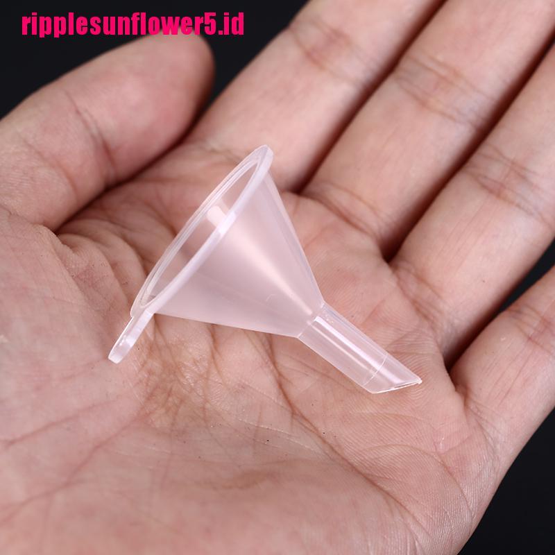 12pcs Corong Plastik Bening Untuk Parfum / essential Oil