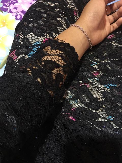 Set Liza Navy/long Tunik/bawahan Wanita/batik