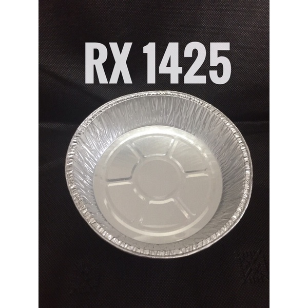 RX 1425 Aluminium Foil Tray Aluminium Round Plate Bowl