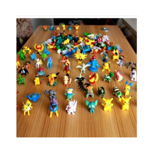 Pokemon Action Figure 24pcs Random Murah - Pokemon Figure murah Berkualitas