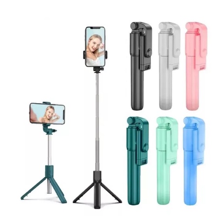 Tongsis Tripod Bluetooth Selfie Stick Remote Tripod HP / Tongsis Tripod Bluetooth Selfie Stick Remote Action Cam