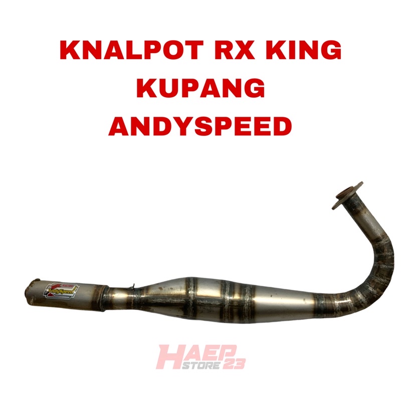 KNALPOT RX KING KUPANG ANDYSPEED