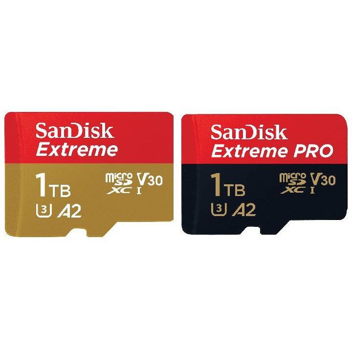 Memory Card Micro SD SanDisk Extreme microSDXC Card UHS-I U3 A2 V30 1TB up to 160Mbps Original