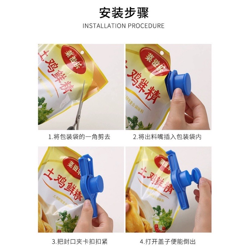 Klip Segel Plastik Penutup Makanan Clip Penjepit Kemasan Snack Makanan Food Sealer Murah best Quality