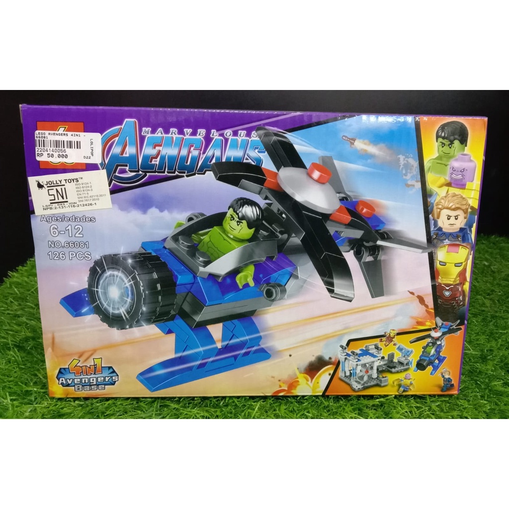 Lego Avangers 4in1 66081