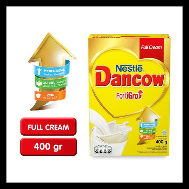 

BEST SELLER DANCOW Fortigro Susu Bubuk Full Cream Box 400g