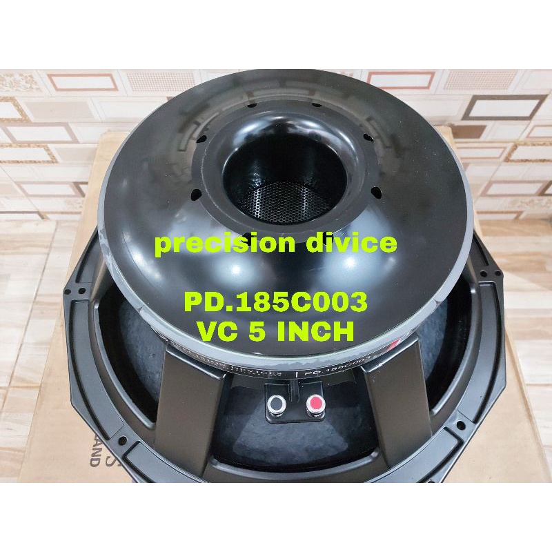 SPEAKER 18INCH SUBWOOFER PRECISION DIVICE PD.185C003 VC 5 INCH