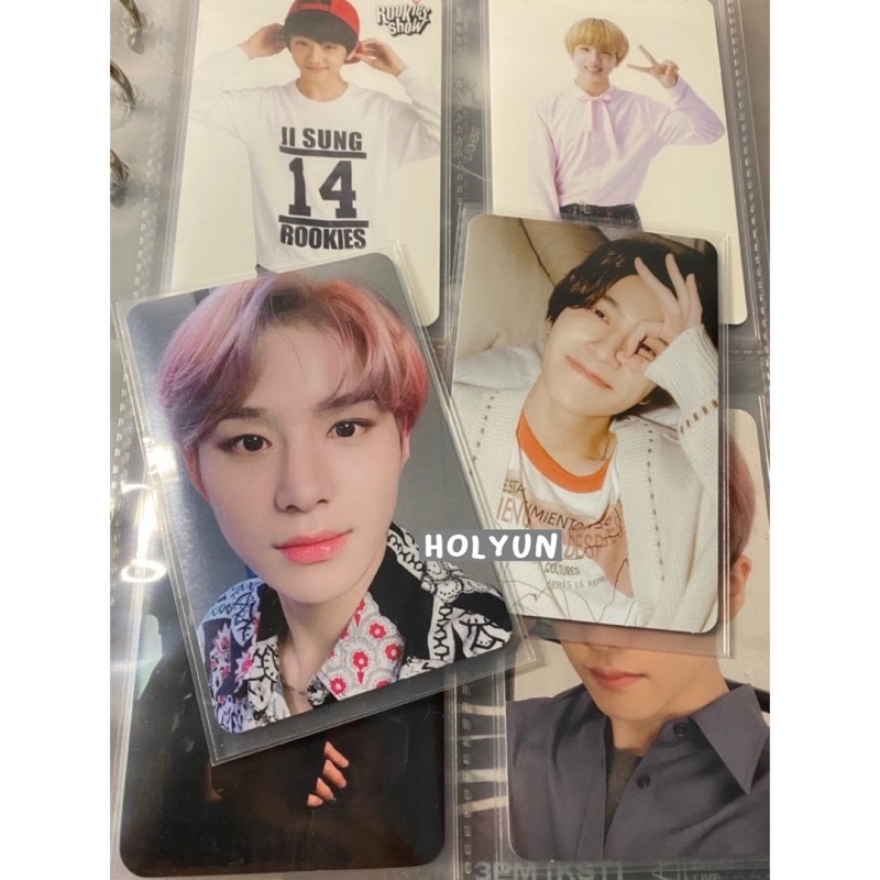 (booked) jungwoo minibus pc & hendery smartphone deco set