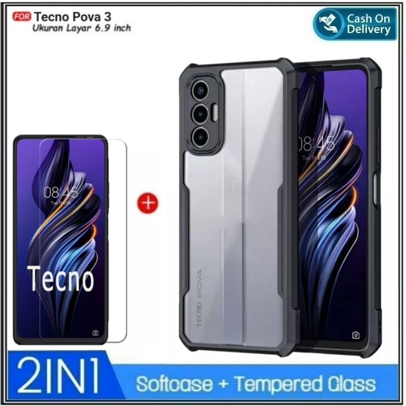 Mondi Store Case Tecno Pova 3 / Pova 2 Case Premium Casing Slim Hp Cover
