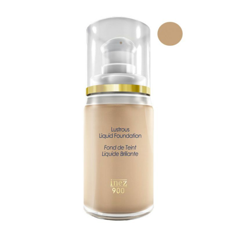 Inez Kosmetik Lustrous Liquid Foundatioun Natural