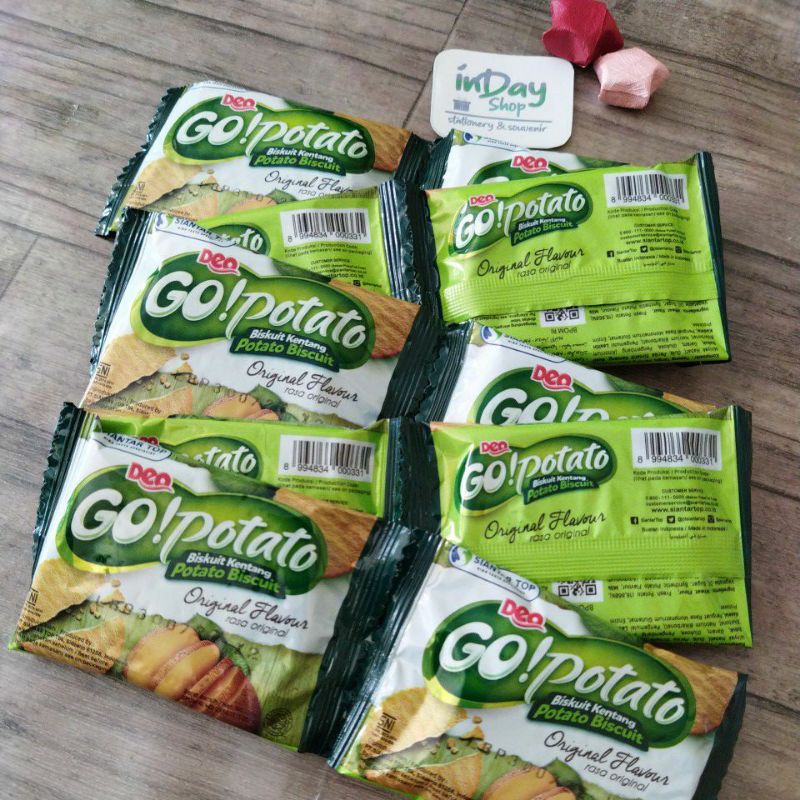 (4pcs) Go Potato | INDAY SHOP