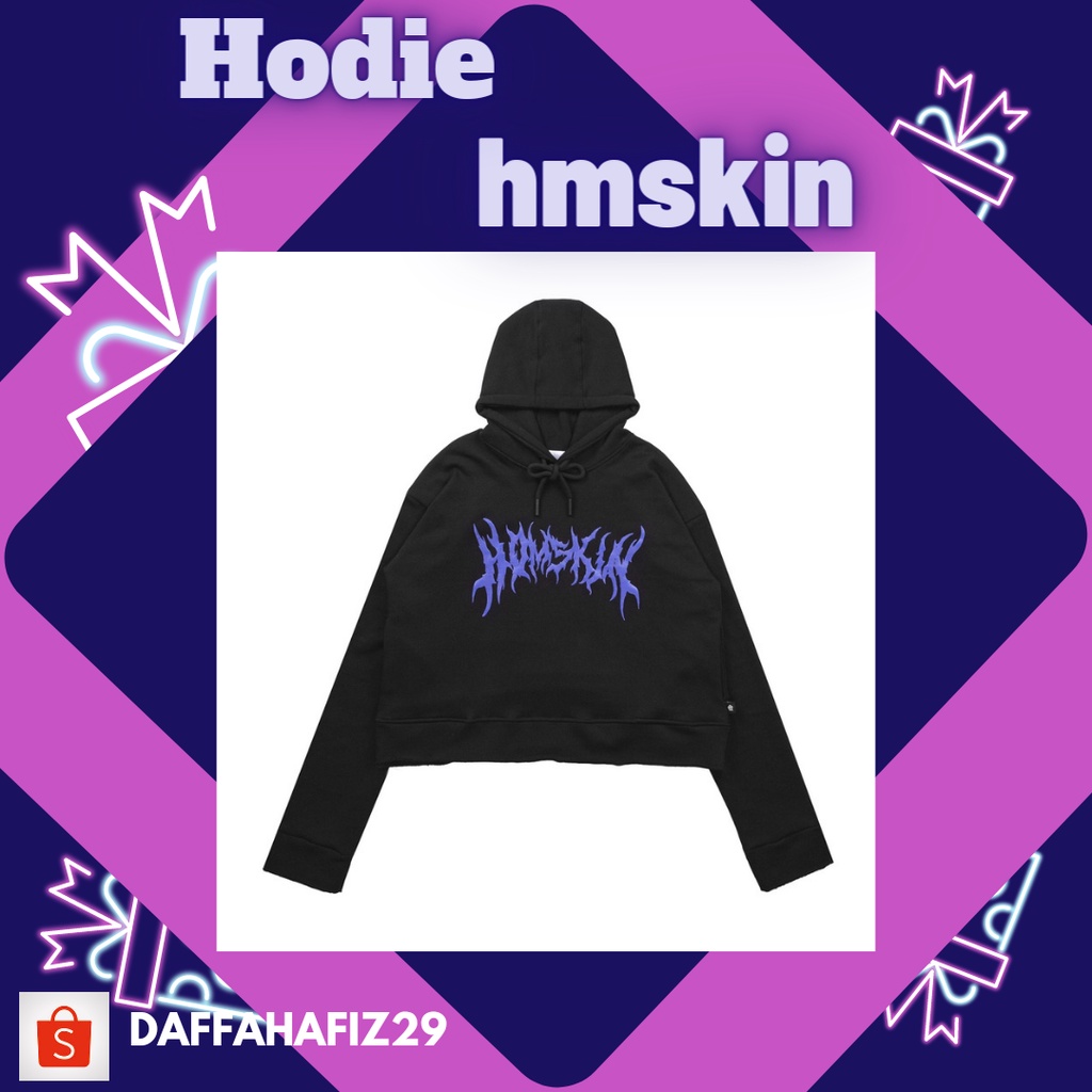 Homskin | GRIMS | Oversized Crop Hoodie Unfinished