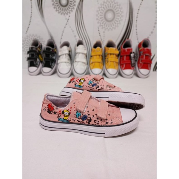 Sepatu Converse Anak Laki Perempuan Premium Perekat Kuat