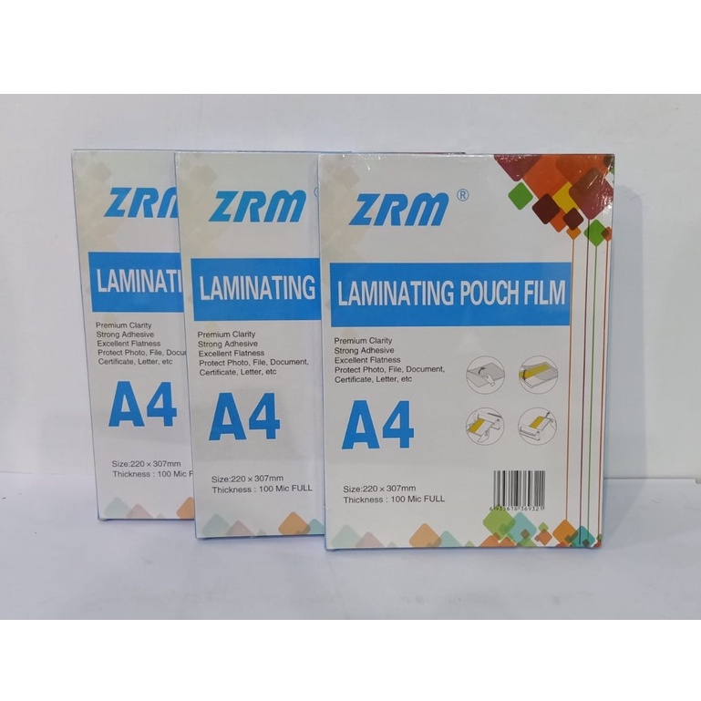 

Laminating A4/F4 ZRM