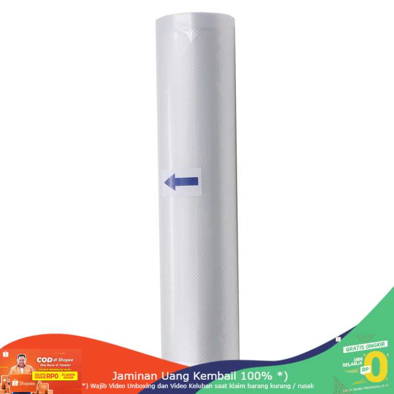 (BISA COD) RVOSTR Kantong Plastik Vacuum Storage Bag 28x500cm 1 Roll - VCM