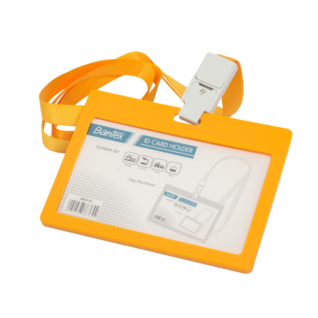 

Bantex ID Card Holder Larnyard Landscape - Ref.8863