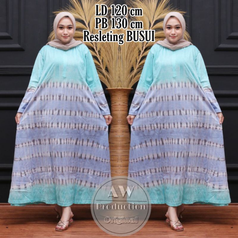 Gamis Kaos Abstrak Terbaru 2021 Busui Resleting Depan Lengan Panjang Bumil Termurah Kekinian