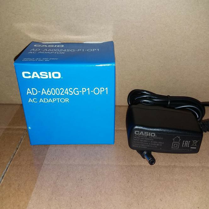 

Adaptor Kalkulator Casio AD A60024SG P1 OP1
