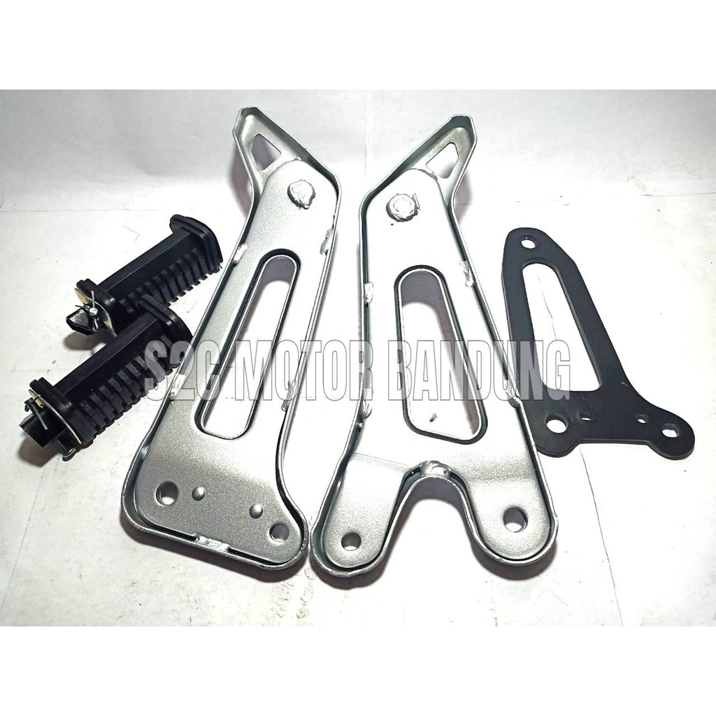 3 MACAM SILVER DUDUKAN STEP BELAKANG KOMPLIT RX KING RXKING NEW 2007 2008-2