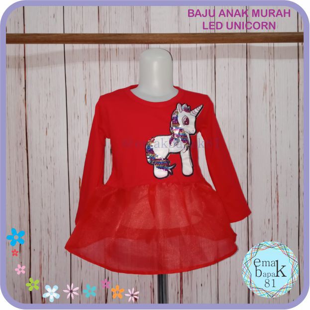 BAJU ANAK PEREMPUAN UNICORN