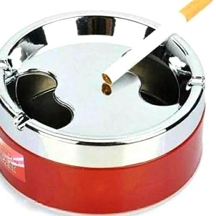 ABF Tempat Rokok / ASBAK tutup / asbak rokok / asbak abu / asbak unik / asbak puntung putar portable