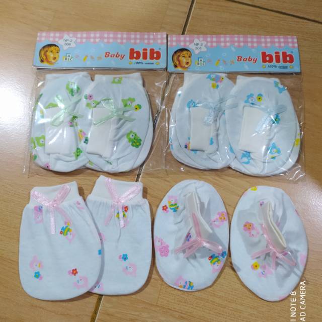 Sarung tangan Bayi BIB,perlengkapan baby baru lahir Newborn