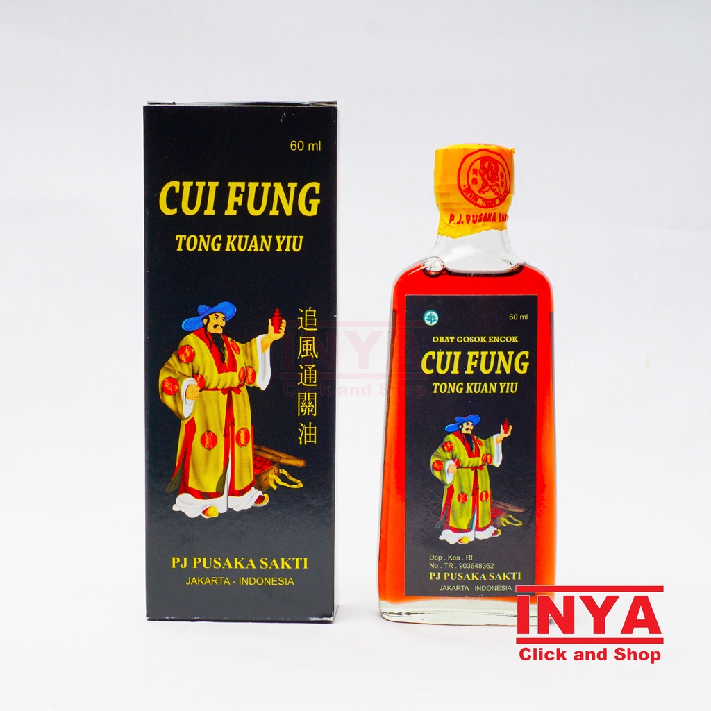 CUI FUNG TONG KUAN YU 60ml LINIMENT OIL - Minyak Urut - Obat Gosok Encok