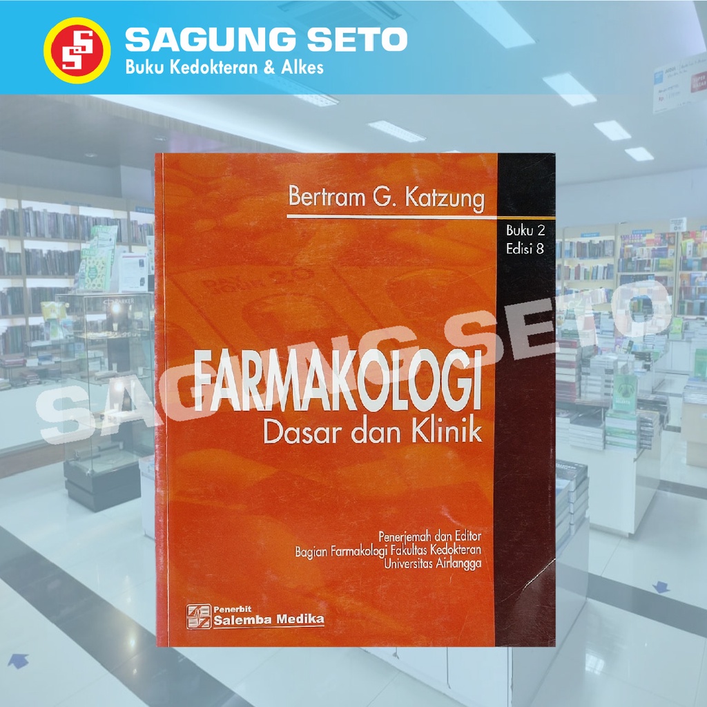 Jual Farmakologi Dasar Dan Klinik Buku 2 Edisi 8 Katzung Shopee Indonesia