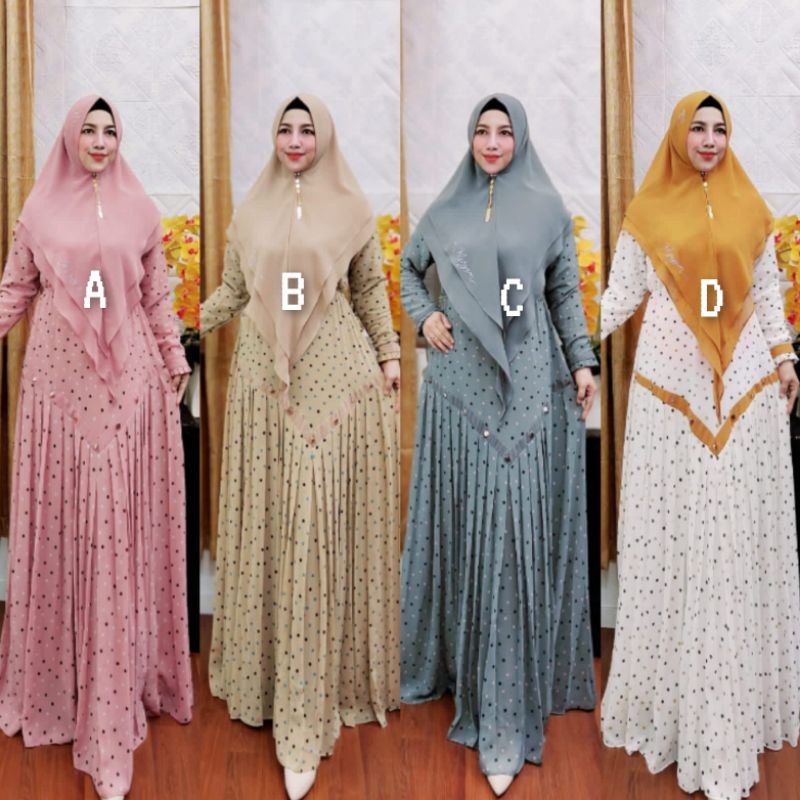 Wafa polka syari by As Maryam