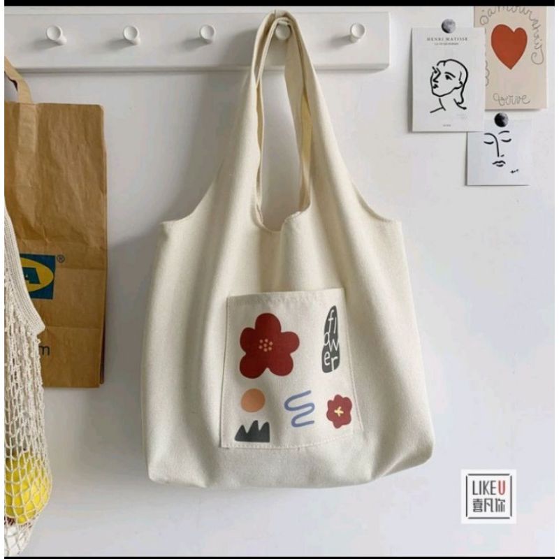 TOTEBAG KANVAS NJS BIG TOTE