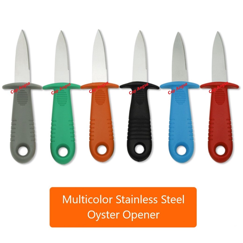 OYSTER KNIFE PISAU PEMBUKA TIRAM KERANG SHELL FISH CUNGKIL CANGKANG CONGKEL SHUCK KNIFE