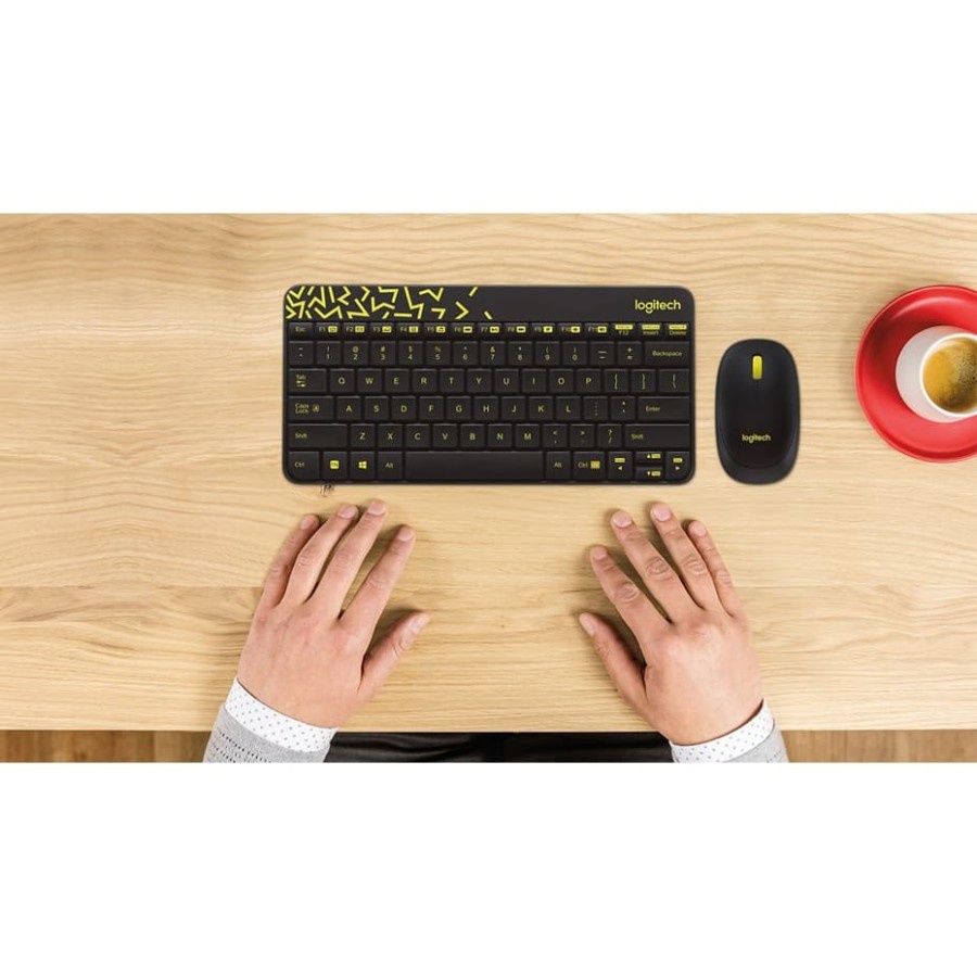 KEYBOARD + MOUSE WIRELESS MINI LOGITECH MK240