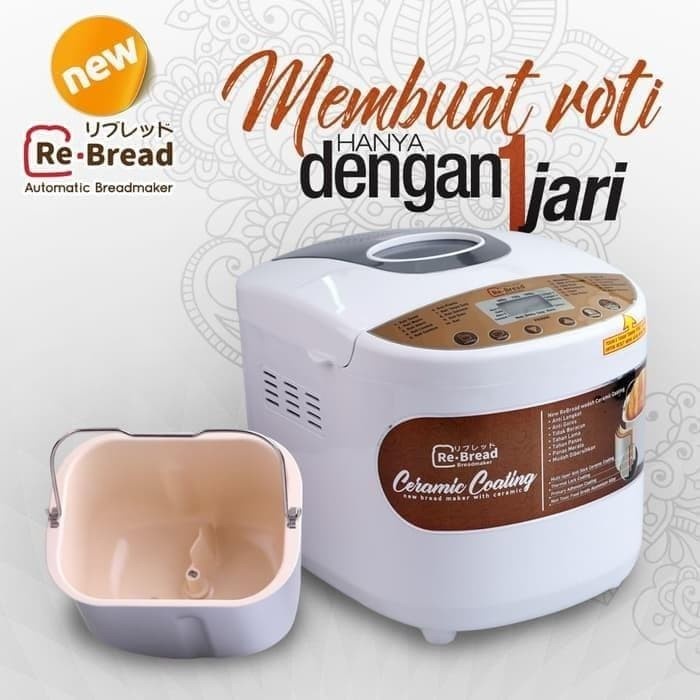 PEMBUAT ROTI RE BREAD  RB250 BREAD MAKER AUTOMATIC