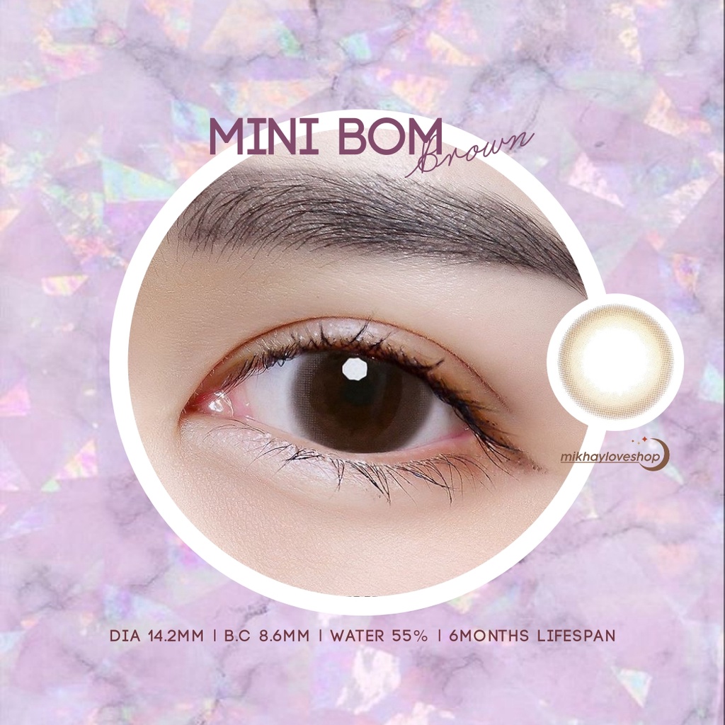 MIKHAYLOVESHOP Softlens Bom Brown | Kittykawaii