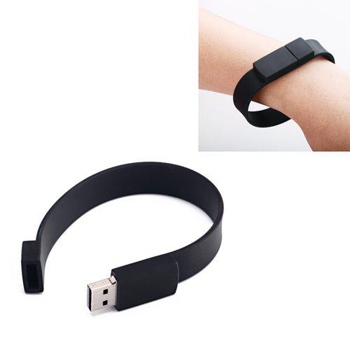 

PROMO - Gelang Silicone USB Flash Drive 32GB - PP8 - Black