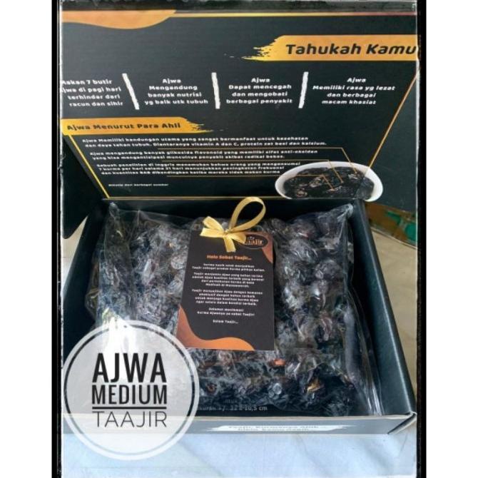 

Terlaris Kurma Ajwa Taajir Premium Medium 500 Gr Kurma Ajwa Original 5 Lull4Ss2D_