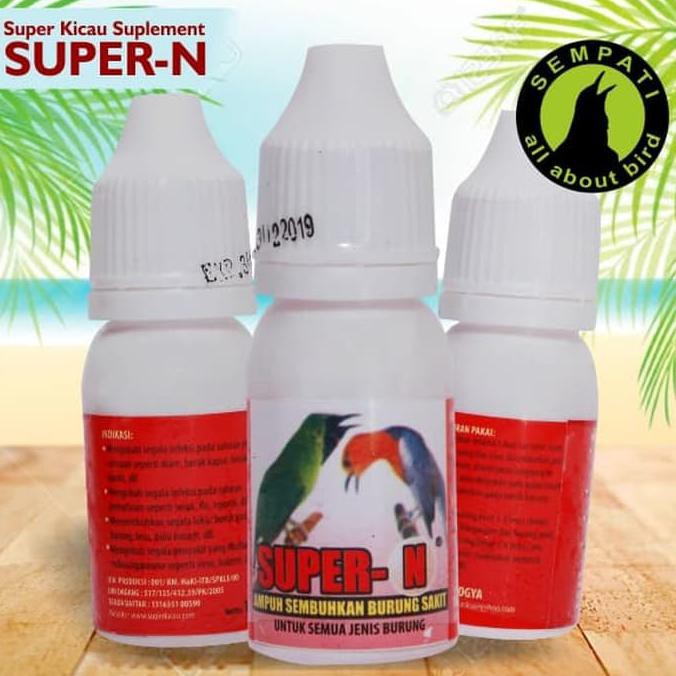 Ready Ready Ready Super N Super Kicau Obat Burung Sakit