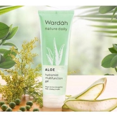 WARDAH NATURE DAILY ALOE HYDRAMILD MOISTURIZER CREAM BPOM