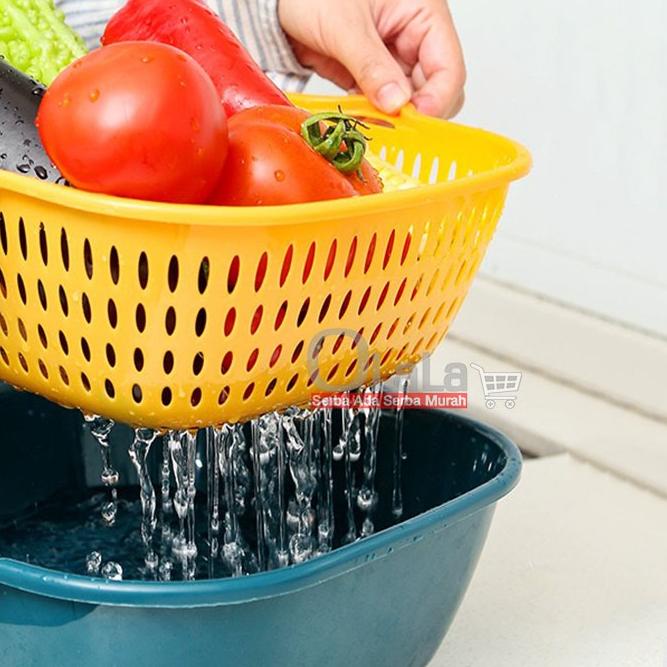 ☊ KERANJANG TIRISAN SERBAGUNA 6IN1 OLL-0710 ✶