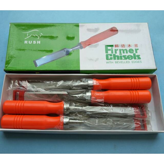 Firmer chisels/Pahat Kayu Gagang Fiber 3/8&quot;/Tatah kayu rush