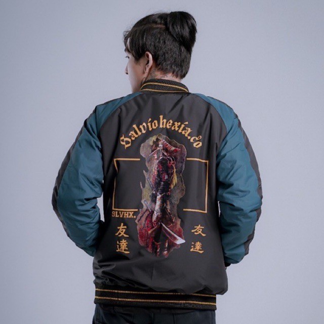 Jaket Bomber Sukajan Jaket Bomber Salviohexia Jaket Bomber Salvio Hexia