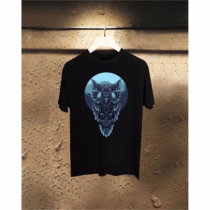 BURUNG HANTU OWL BAJU KAOS T SHIRT DISTRO OWL BURUNG HANTU PRIA WANITA DISTRO MURAH KEREN PRIA CEWEK