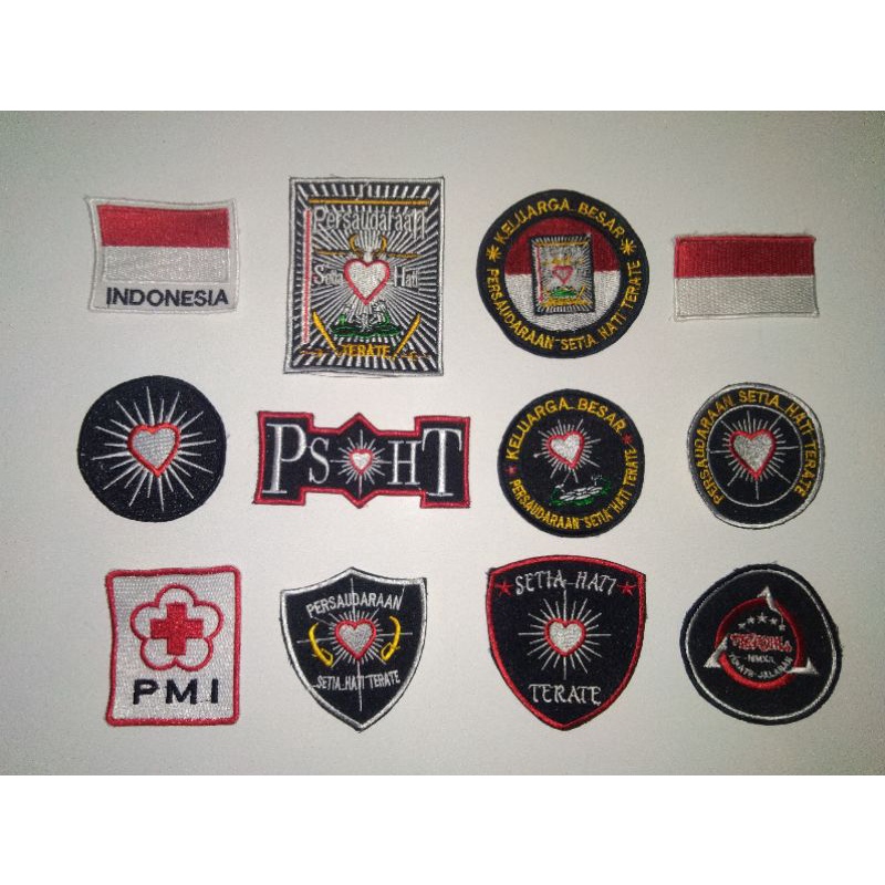 (WAJIB KIRIM KTA/BUKTI WARGA SEBELUM ORDER)MINIM ORDER 30RB BET DADA BORDIR, PSHT,