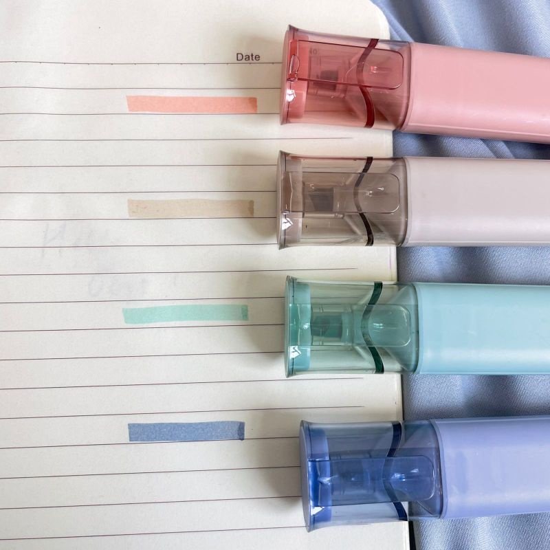 sanstore set stabilo mewah isi 4 pcs stabilo lucu stabilo murah stabilo unik highlighter murah atk m