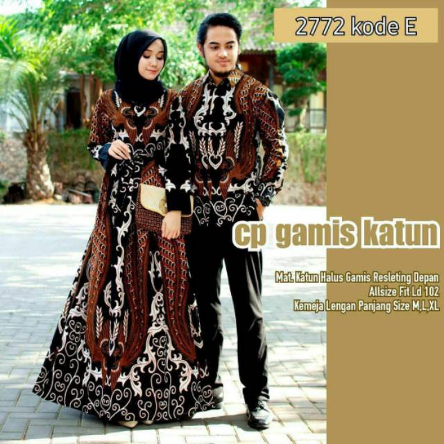 MAURA COUPLE CP SEMI SUTRA BAJU COUPLE PASANGAN COUPLE GAMIS MURAH COUPLE GAMIS COUPLE BATIK HALUS