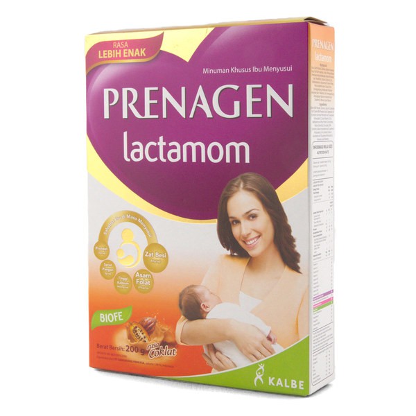 

PRENAGEN Lactamom Coklat 200gr - Susu Bubuk Untuk Ibu Menyusui