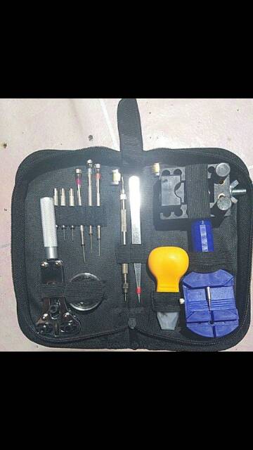 ALAT SERVICE REPARASI JAM TANGAN JACKLY WATCH REPAIR TOOL KIT SET PERKAKAS SERVIS JAM